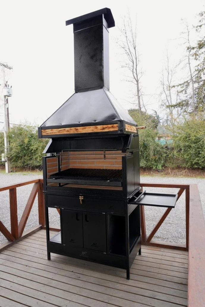 Barbacoa Metalcraft línea Black con terminación negra mate
